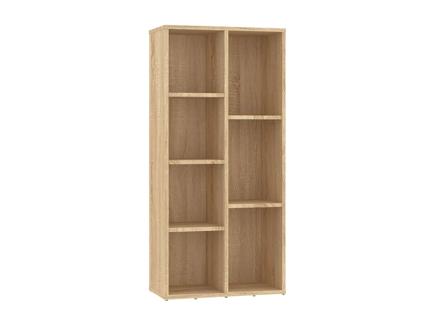 Libreria Rovere Sonoma 50x25x106 cm in Legno Multistrato