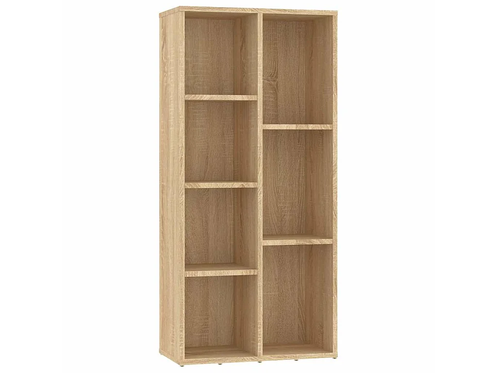 Bibliothèque Chêne Sonoma 50x25x106 cm Bois d’ingénierie