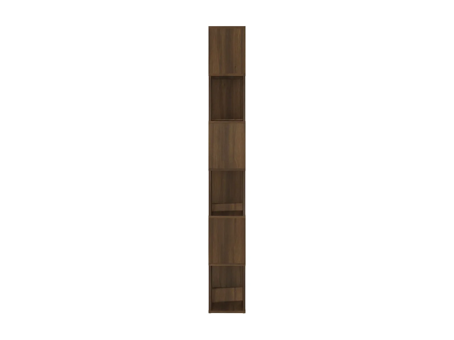 Bibliothèque/Séparateur de pièce Chêne marron 60x24x186 cm