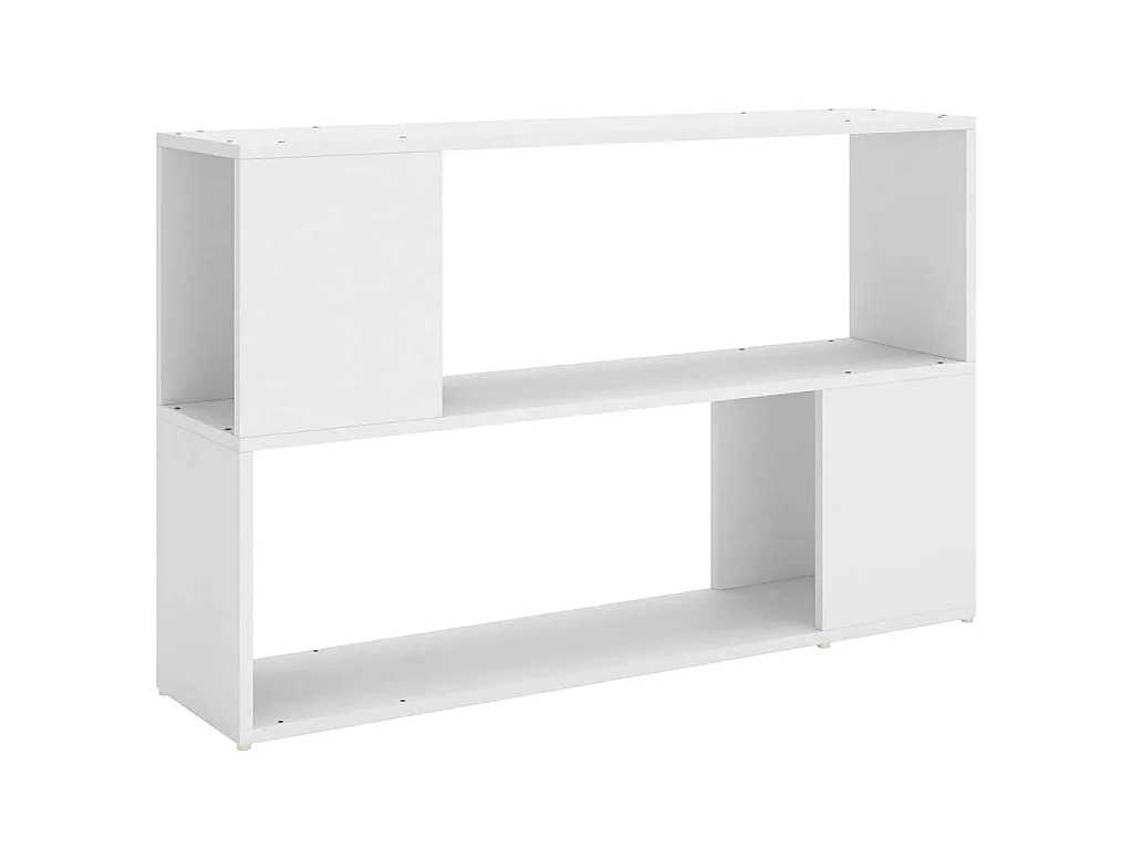 Bibliothèque Blanc 100x24x63 cm Bois d'ingénierie