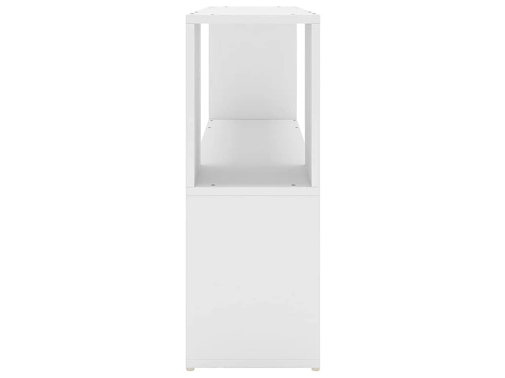 Bibliothèque Blanc 100x24x63 cm Bois d'ingénierie