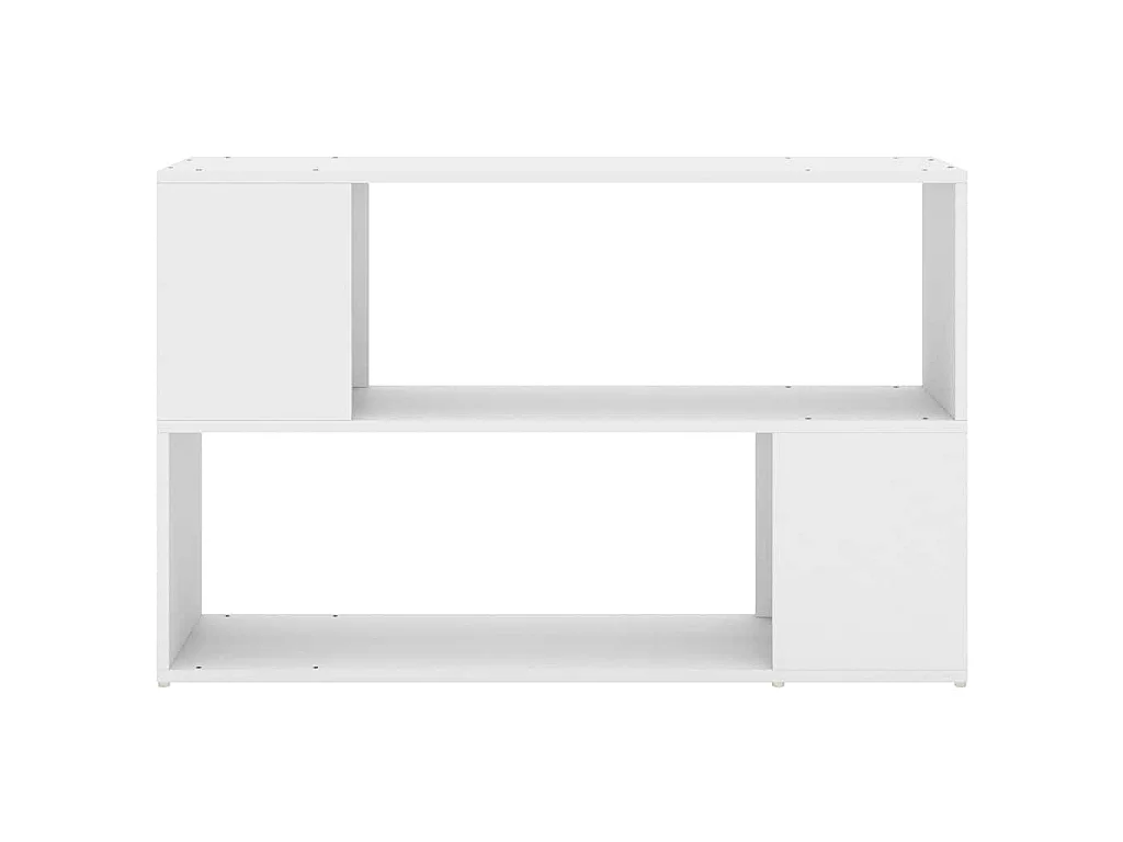 Bibliothèque Blanc 100x24x63 cm Bois d'ingénierie
