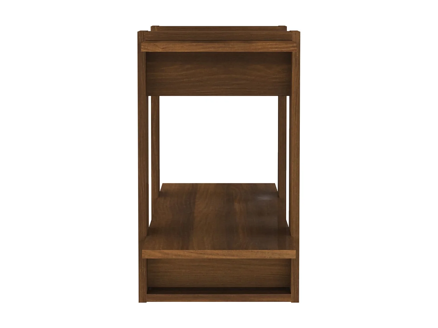 Libreria/Divisorio Rovere Marrone 80x30x51 cm