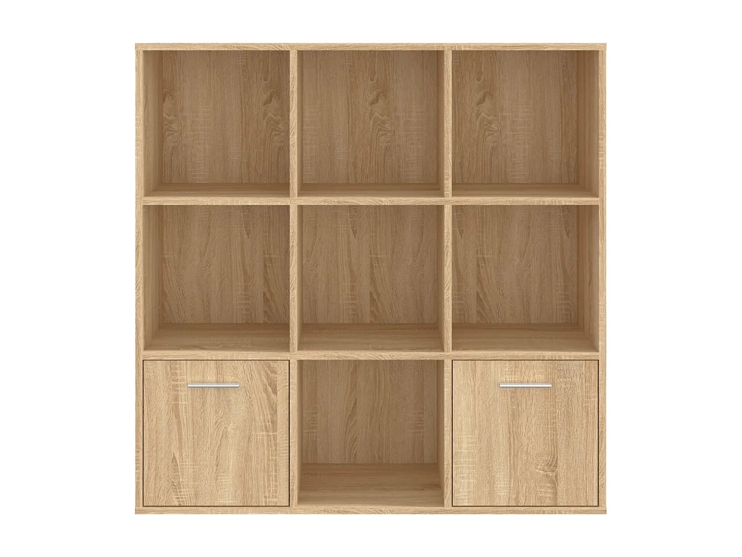 Bibliothèque Chêne sonoma 98x30x98 cm Bois d’ingénierie