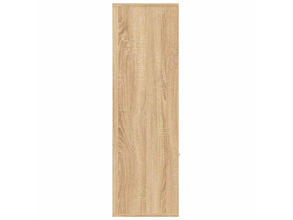 Bibliothèque Chêne sonoma 98x30x98 cm Bois d’ingénierie