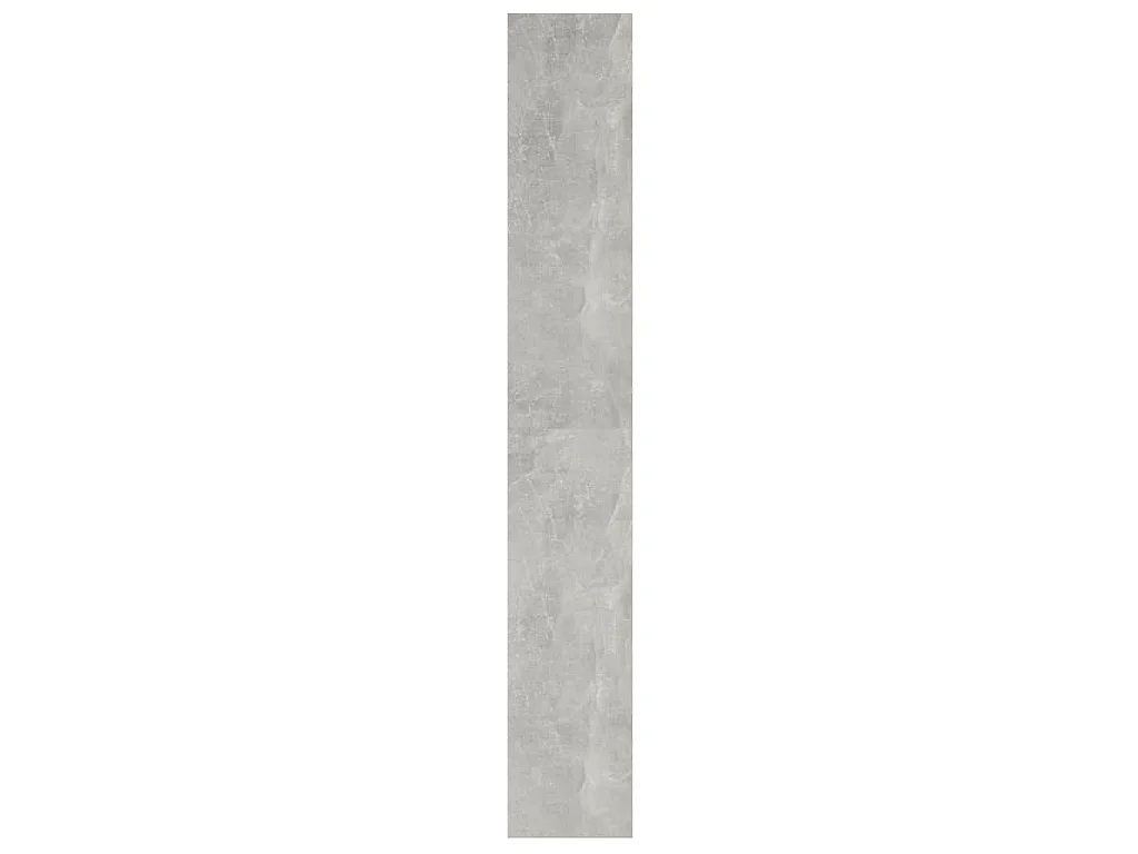 Bibliothèque/Séparateur de pièce Gris béton 40x30x198 cm