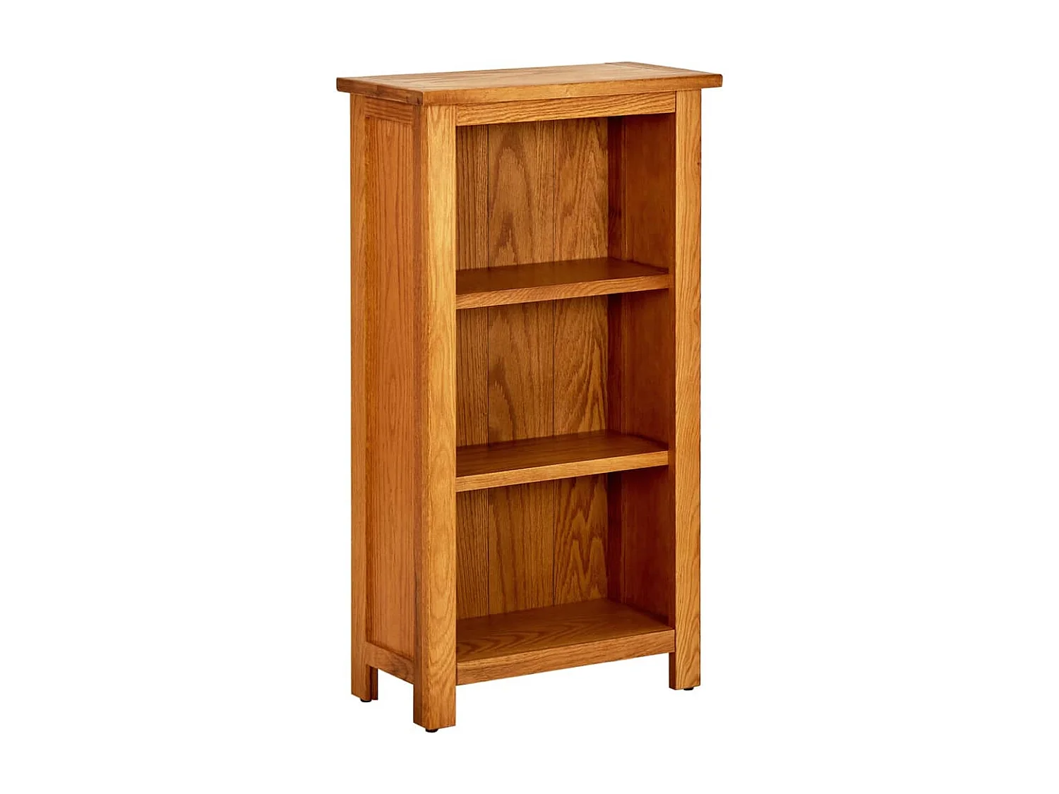 Boekenkast 45x22,5x82 cm massief eikenhout