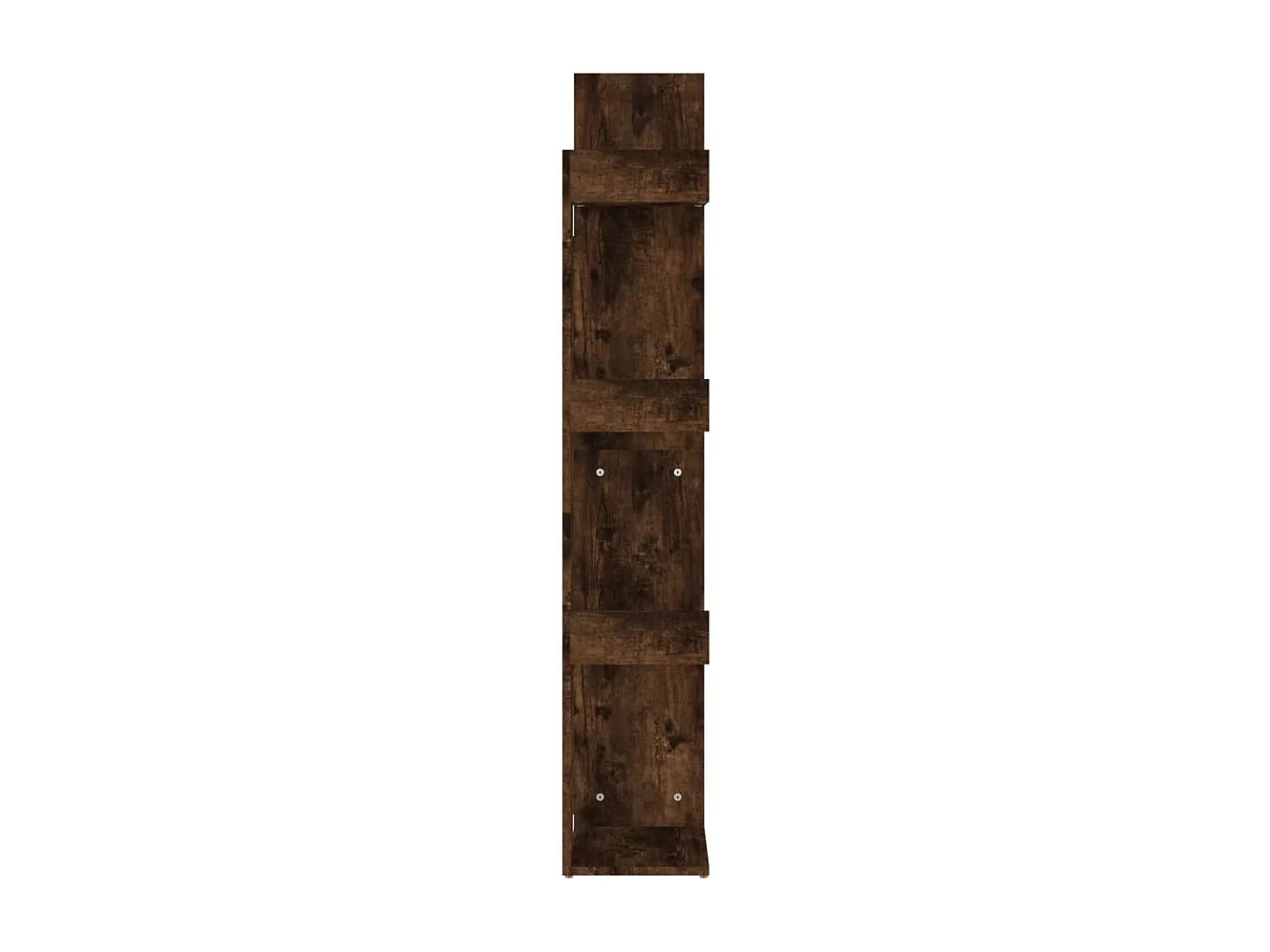 Bibliothèque 48x25,5x140 cm Chêne fumé Bois d'ingénierie