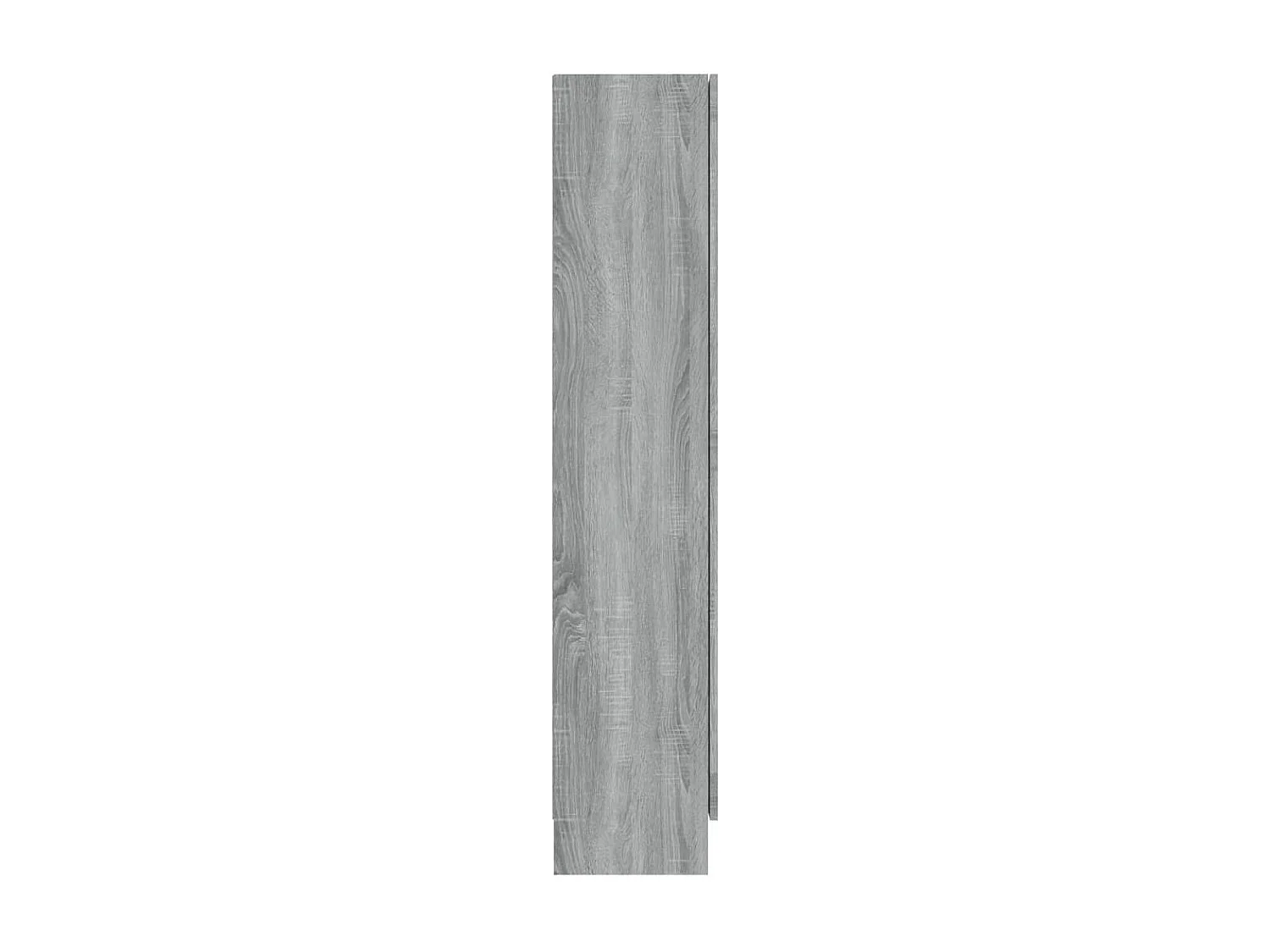 Armoire à vitrine Sonoma gris 82,5x30,5x150cm Bois d'ingénierie