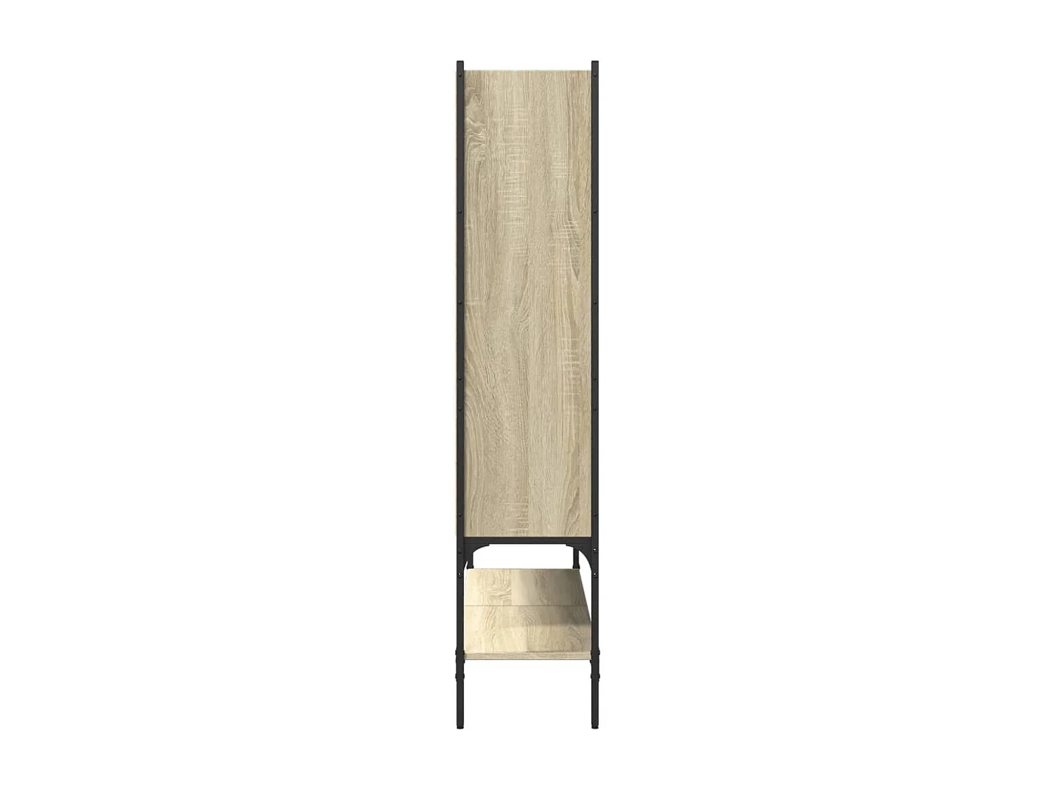 Libreria Rovere Sonoma 102x30x141,5 cm in Legno Multistrato