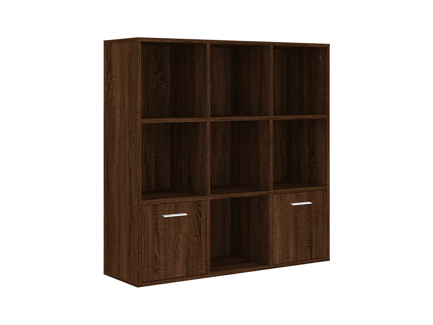 Armoire à livres Chêne marron 98x30x98 cm