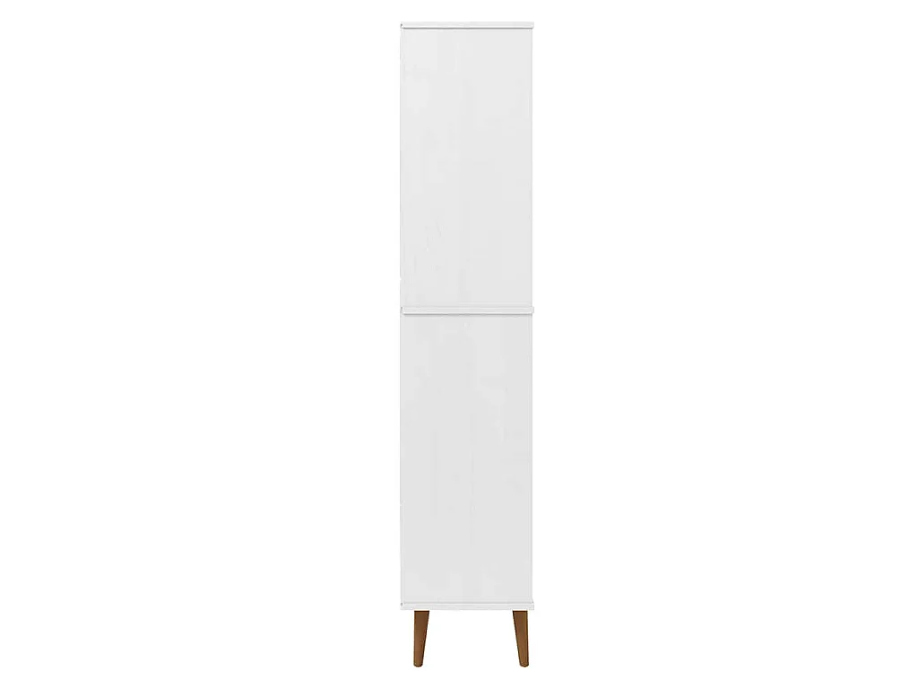 Estante MOLDE 85x35x170,5 cm pinho maciço branco