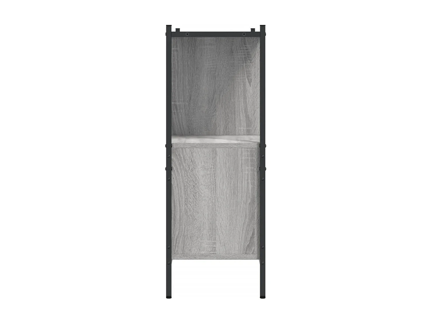 Libreria Grigio Sonoma 102x28x77,5 cm in Legno Multistrato