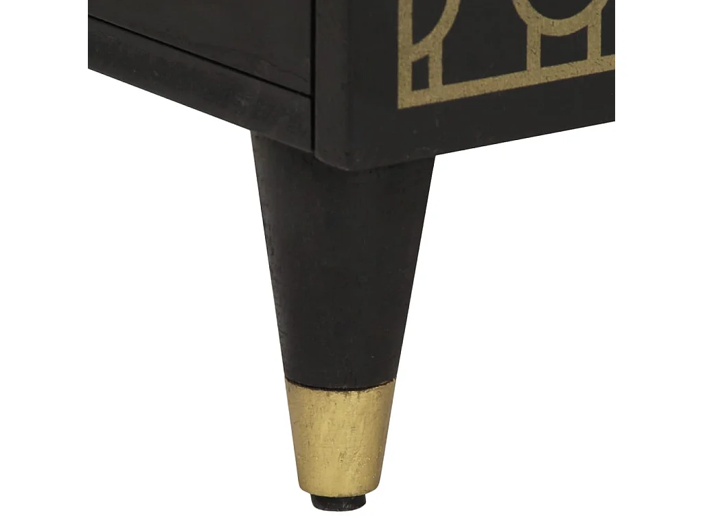 Credenza 40x33x110 cm in Legno Massello di Mango