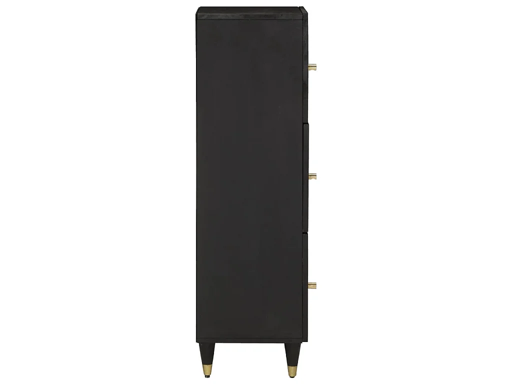 Hoge kast 40x33x110 cm massief mangohout