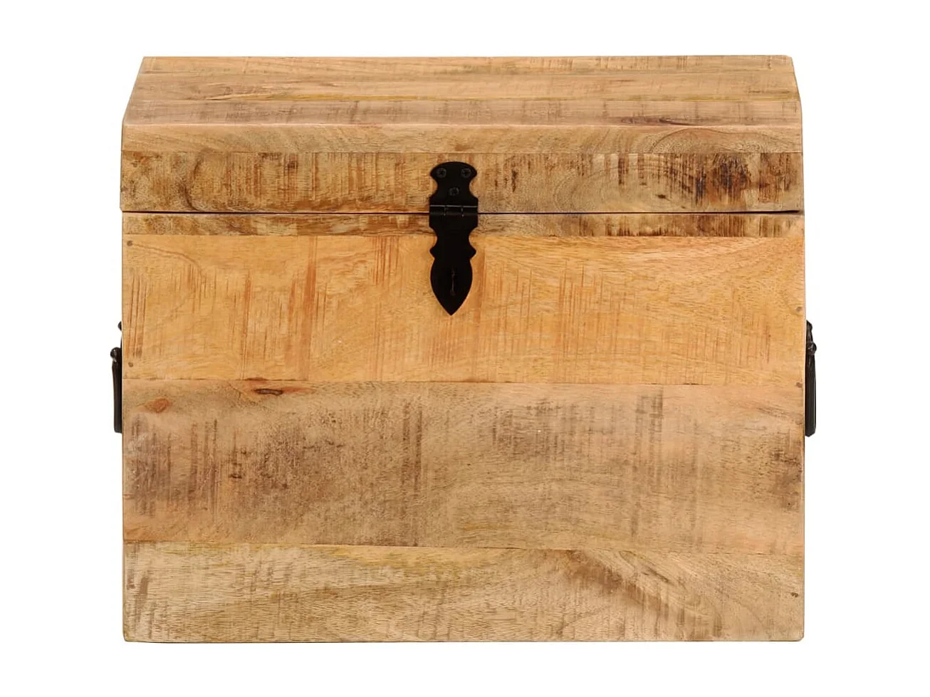 Aufbewahrungsbox 39x28x31 cm Massivholz Mango