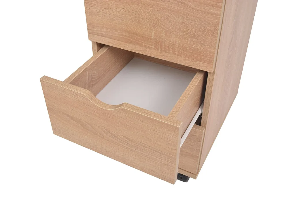 Ladekast 33x45x60 cm eikenkleur