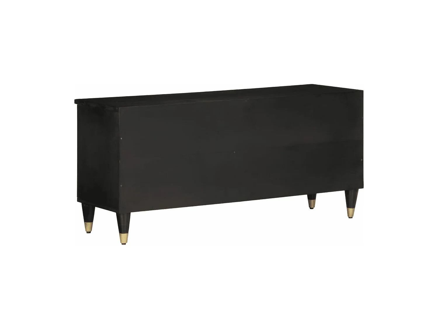 Mobile Porta TV 100x33x46 cm in Legno Massello di Mango