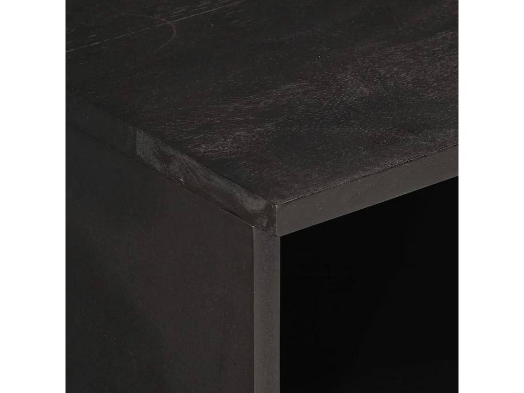 Mobile Porta TV 100x33x46 cm in Legno Massello di Mango