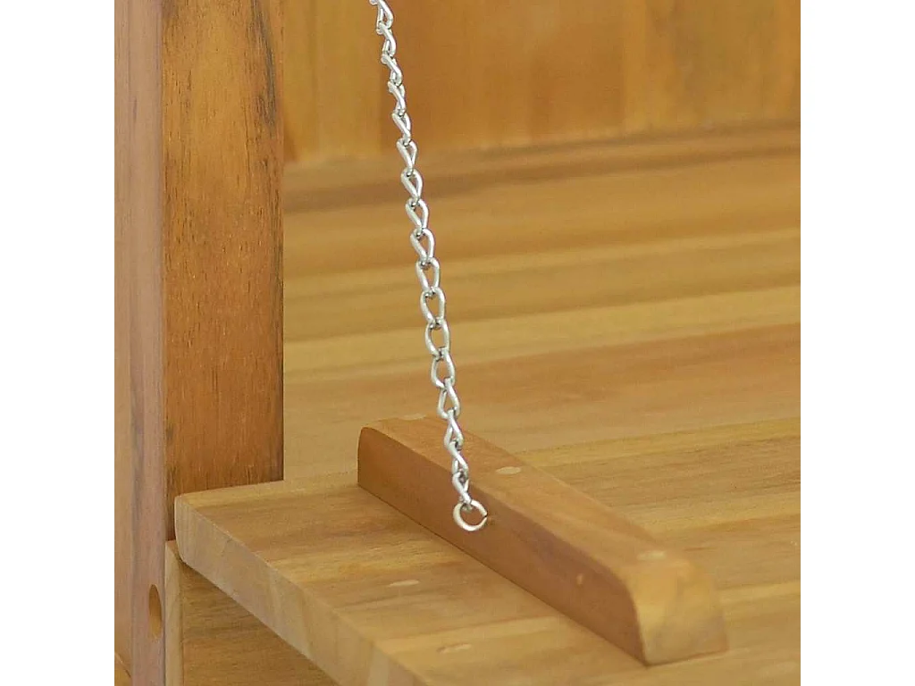 Badschrank 90x40x75,5 cm Massivholz Teak