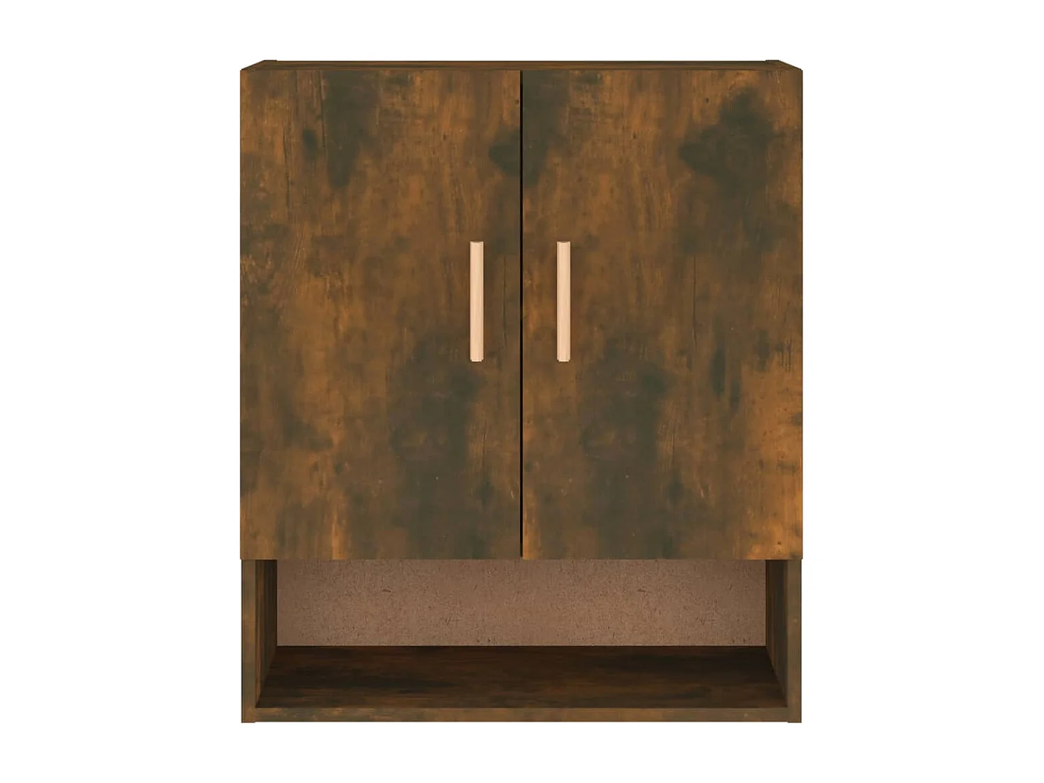 Armoire murale Chêne fumé 60x31x70 cm Bois d'ingénierie