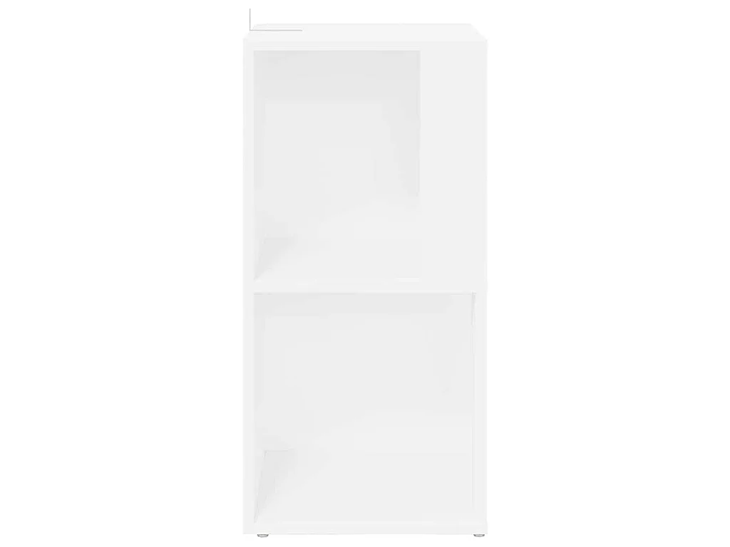 Armoire d'angle Blanc 33x33x67 cm Bois d'ingénierie