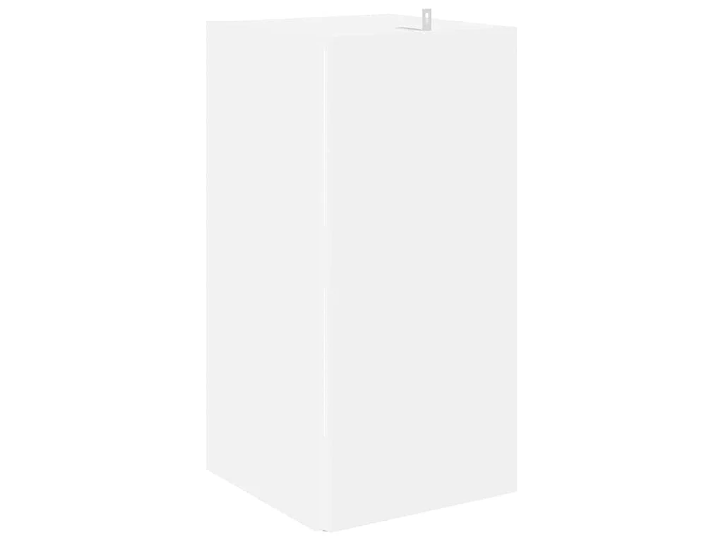 Armoire d'angle Blanc 33x33x67 cm Bois d'ingénierie