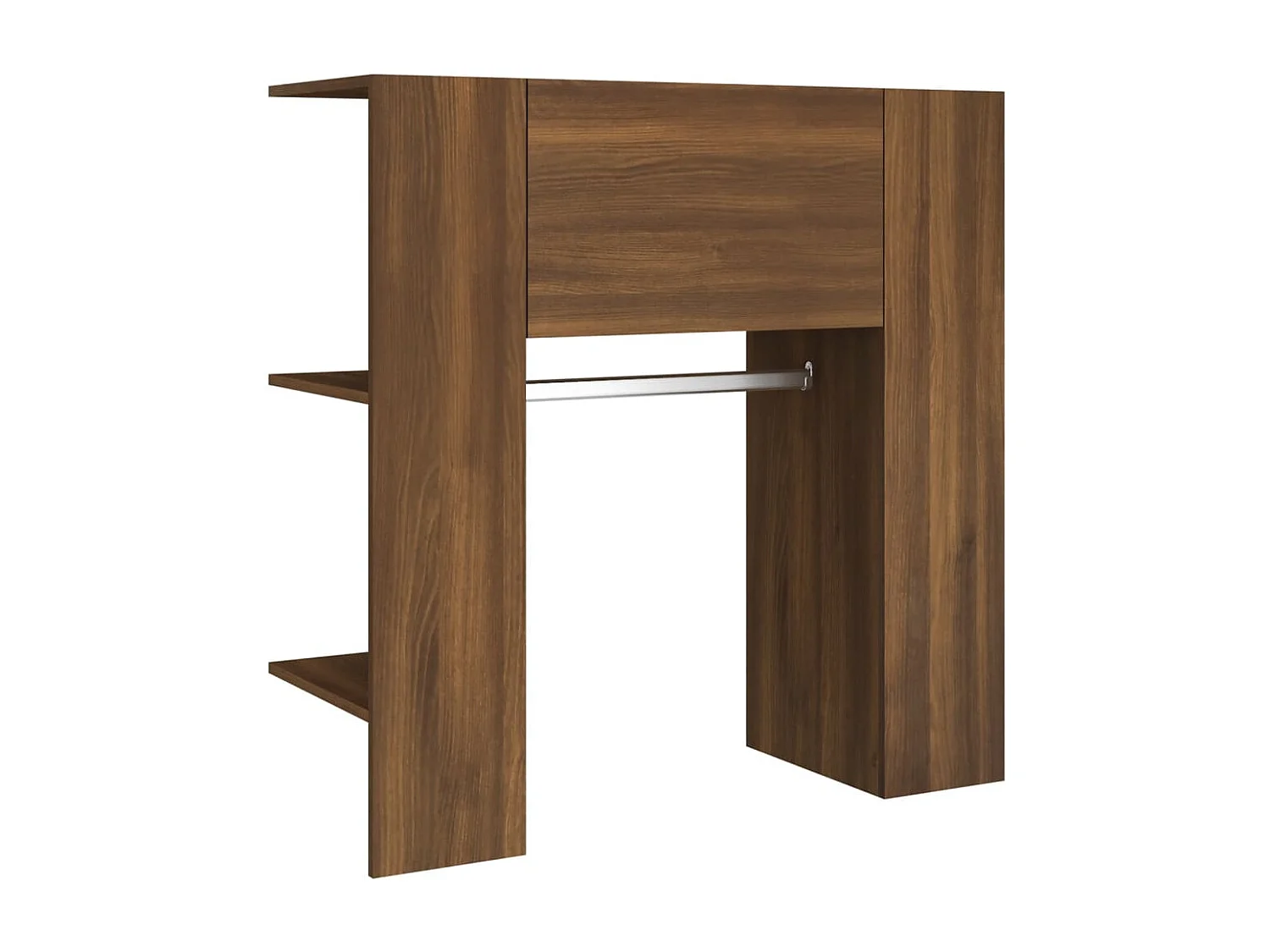 Halmeubel 97,5x37x99 cm bewerkt hout bruin eikenkleurig