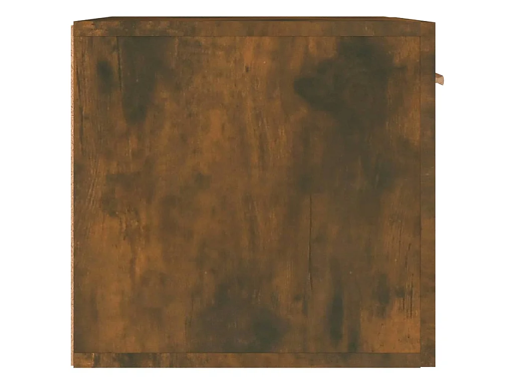 Mobile a Parete Rovere Fumo 60x36,5x35 cm in Legno Multistrato