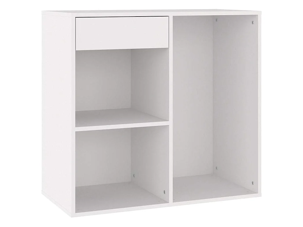 Armoire à cosmétiques Blanc 80x40x75 cm Bois d'ingénierie