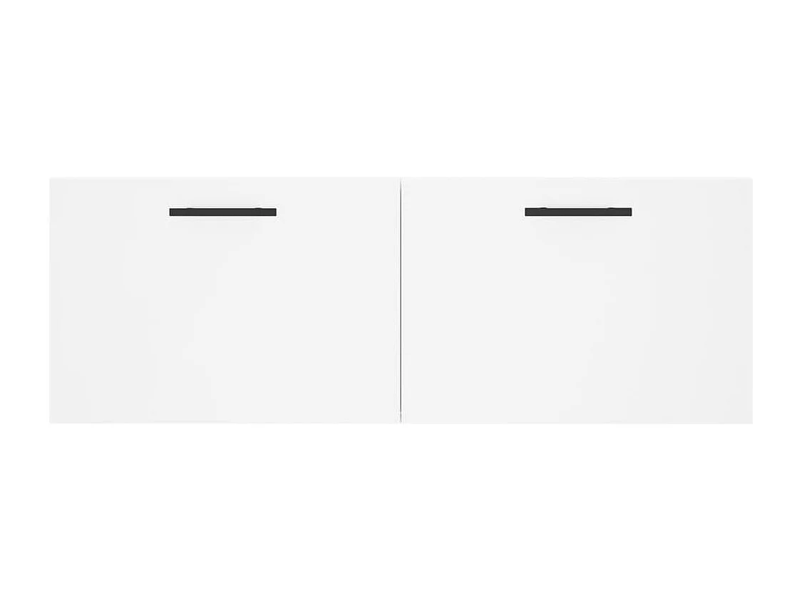 Mobile a Parete Bianco 100x36,5x35 cm in Legno Multistrato