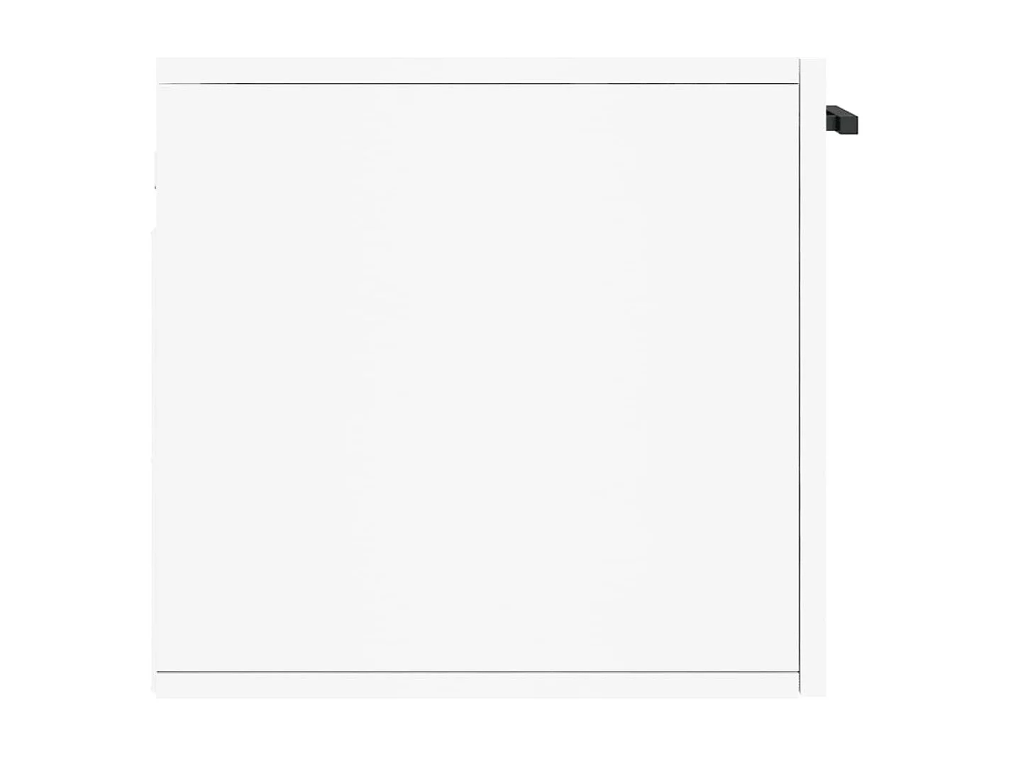 Mobile a Parete Bianco 100x36,5x35 cm in Legno Multistrato