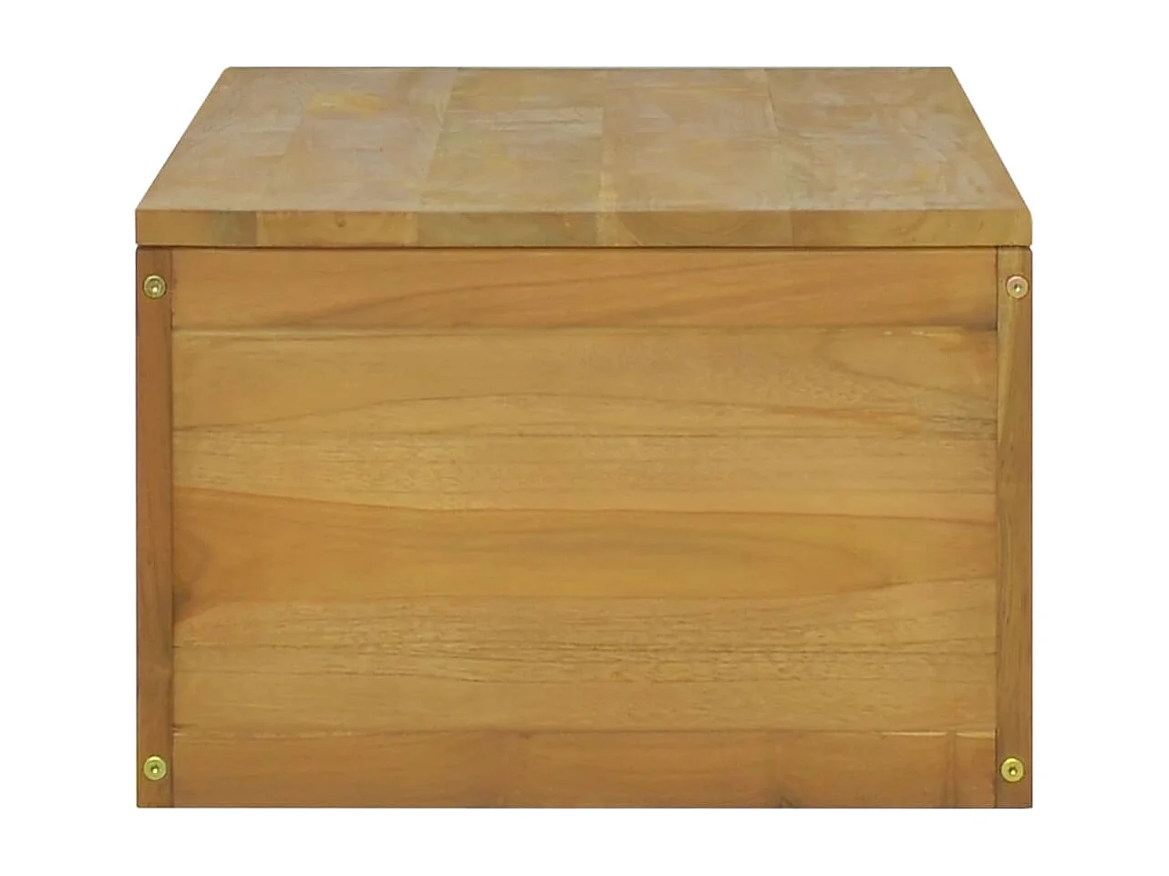 Badkamerwandkast 110x45x30 cm massief teakhout