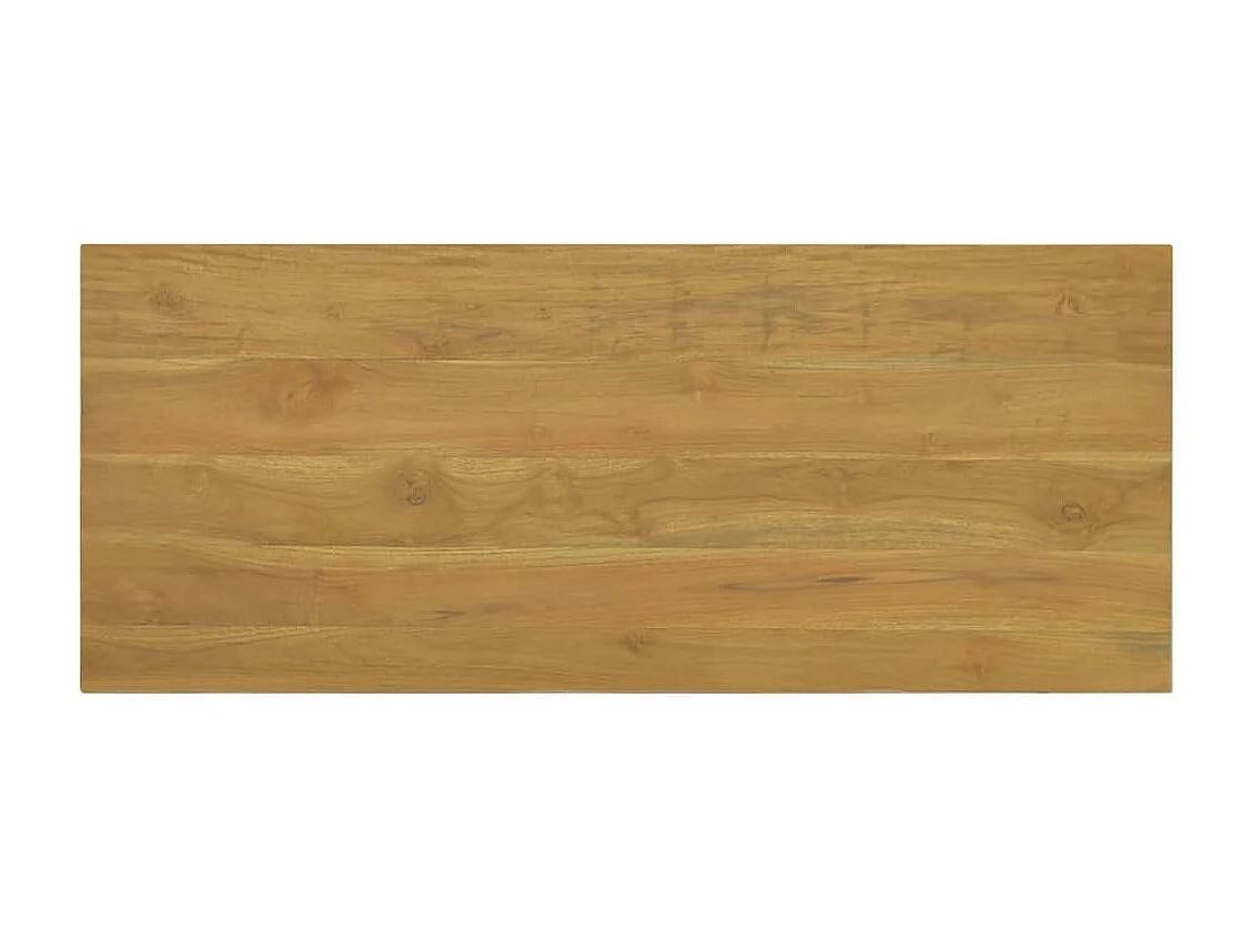 Badkamerwandkast 110x45x30 cm massief teakhout