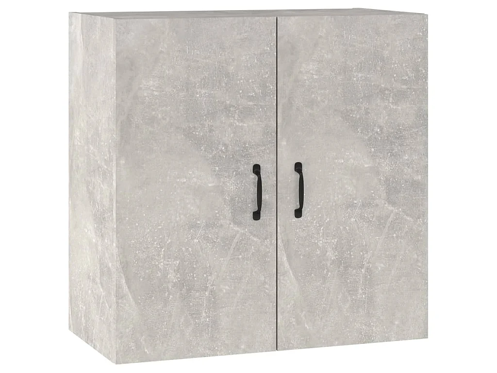 Wandschrank Betongrau 60x31x60 cm Holzwerkstoff