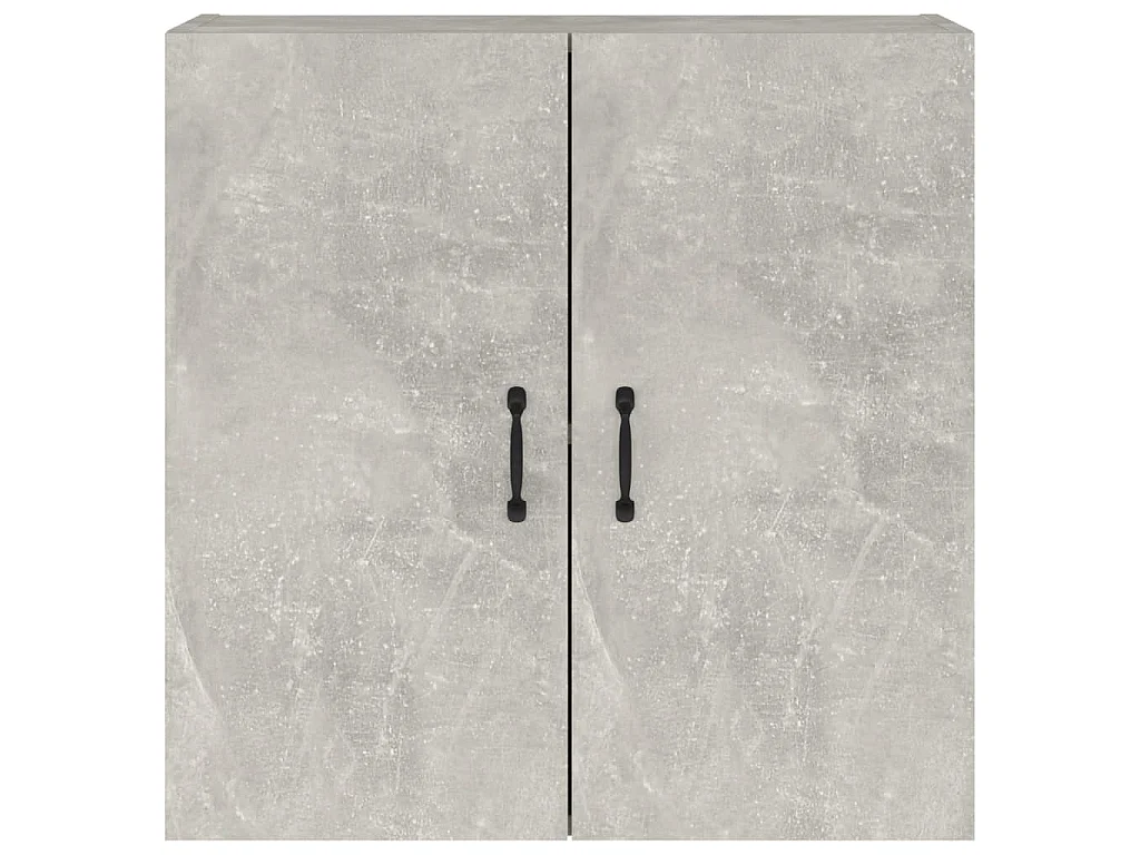 Wandschrank Betongrau 60x31x60 cm Holzwerkstoff