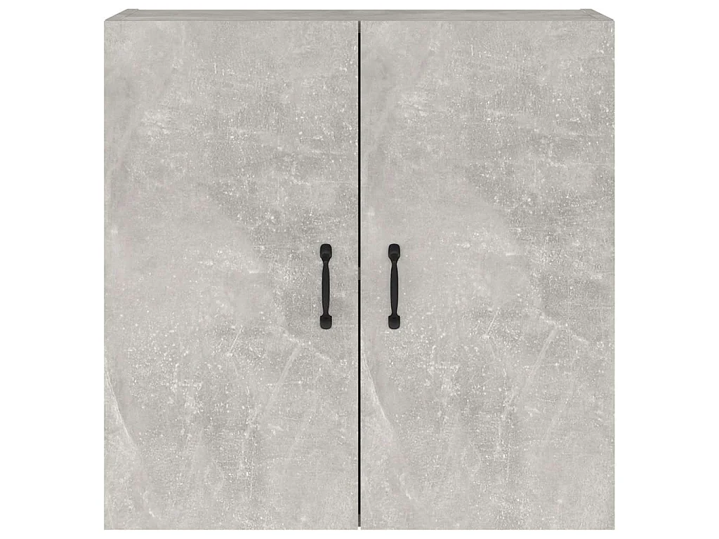 Armoire murale Gris béton 60x31x60 cm Bois d'ingénierie