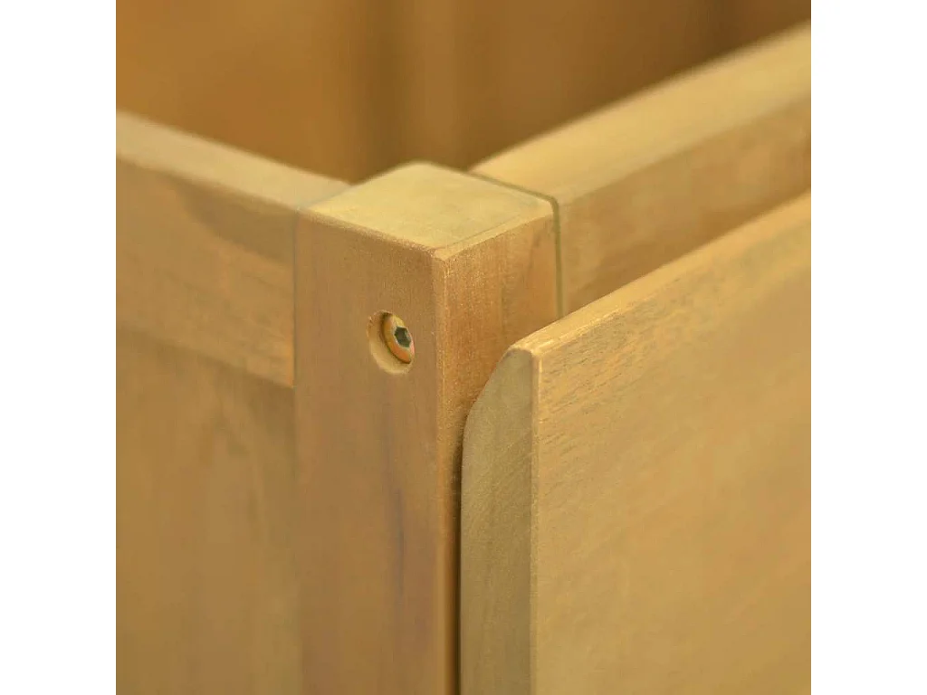 Armoire de salle de bain 60x40x75 cm bois de teck solide