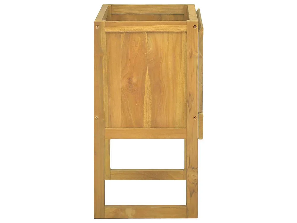 Mobile da Bagno 60x40x75 cm in Legno Massello di Teak