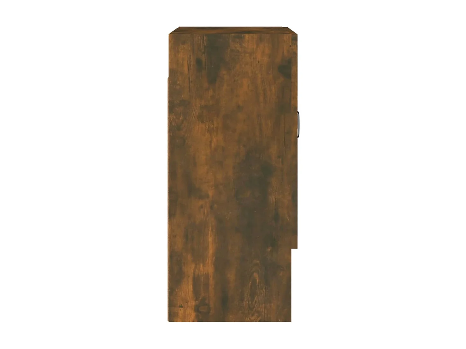 Wandkast 60x31x70 cm bewerkt hout gerookt eikenkleurig