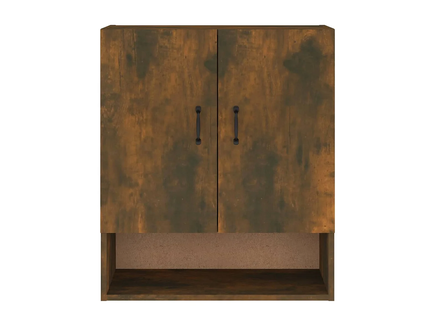 Armoire murale Chêne fumé 60x31x70 cm Bois d'ingénierie