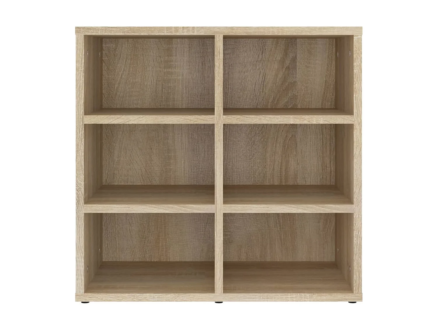 Schoenenkasten 2 st 52,5x30x50 cm sonoma eikenkleurig