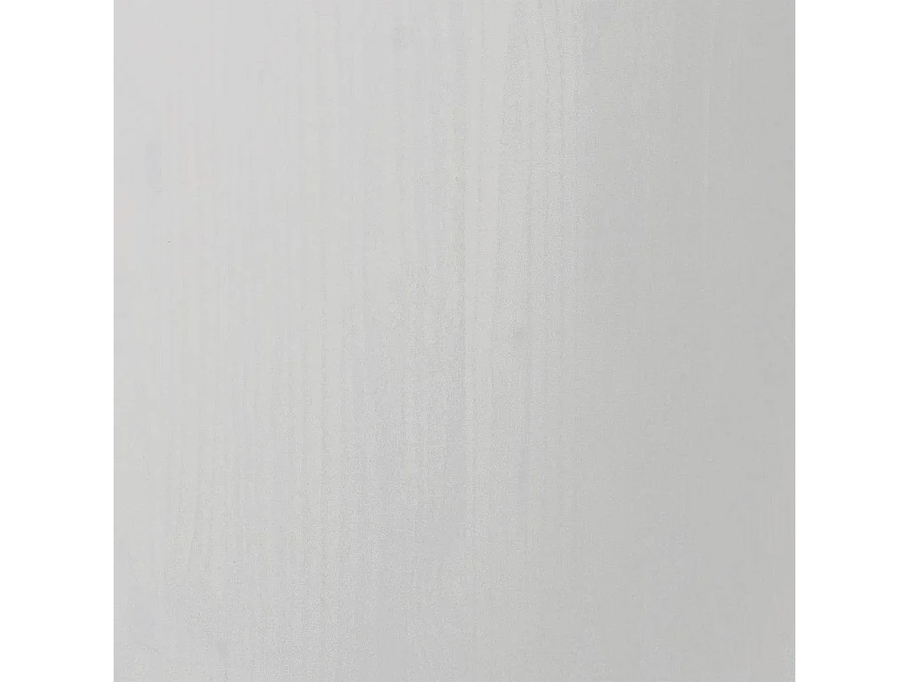 Armoire roulante avec tiroirs MOSS blanc bois de pin solide