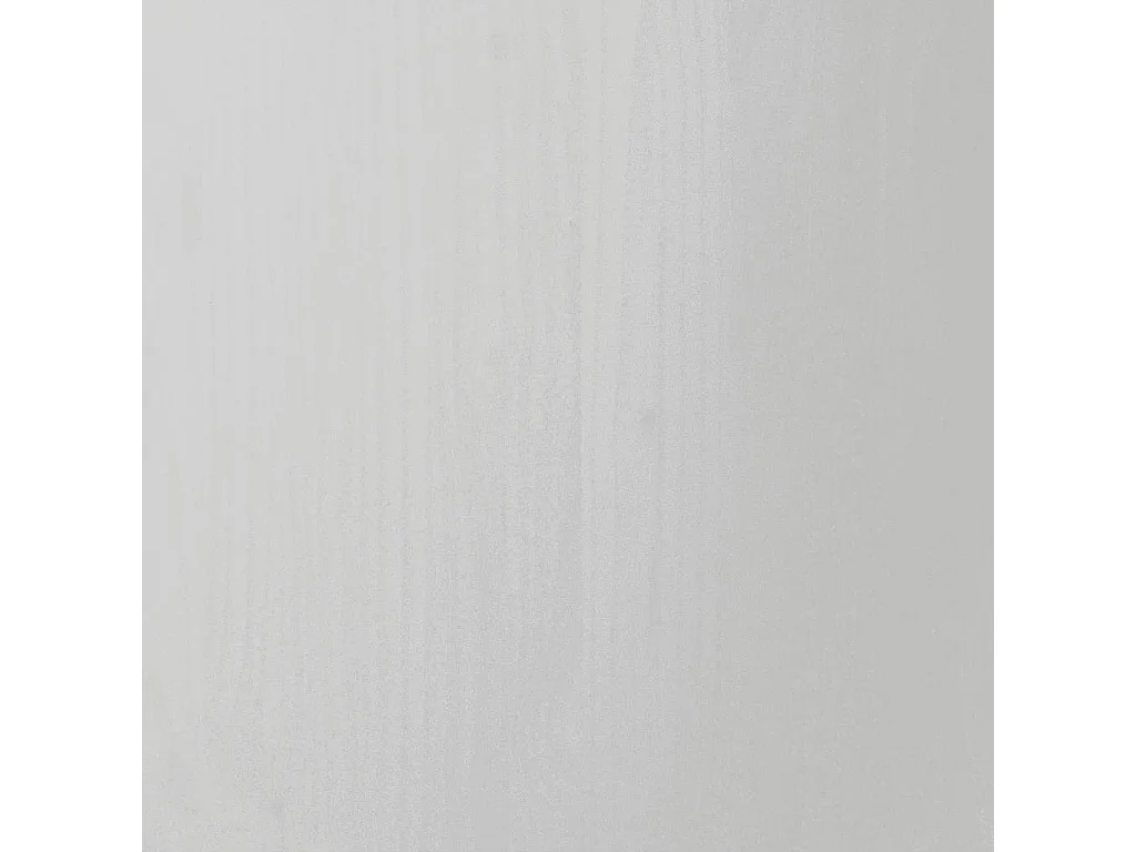 Armoire roulante avec tiroirs MOSS blanc bois de pin solide