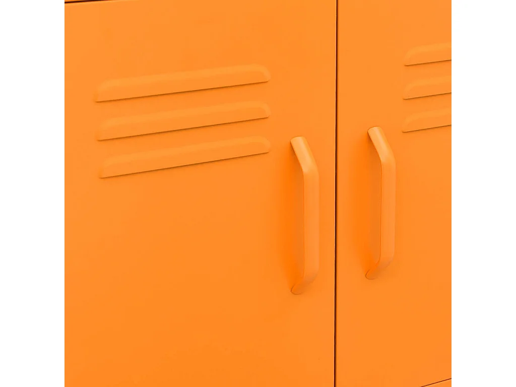 Armoire de rangement Orange 60x35x56 cm Acier