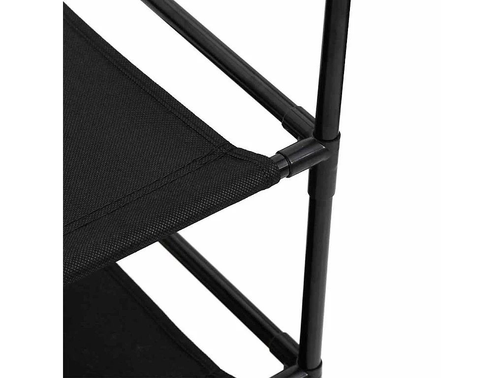 Armoire de rangement avec 6 tiroirs 55x29x55 cm Noir Acier