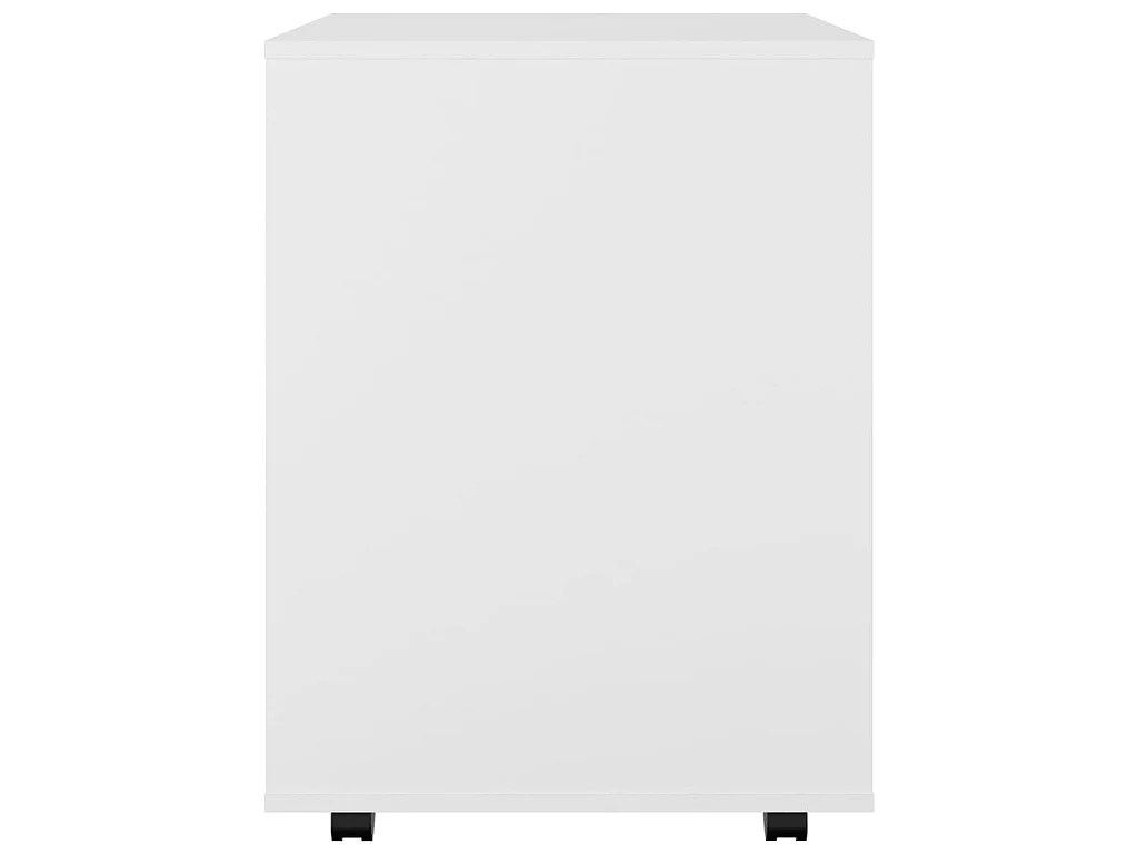 Móvel com rodas 60x53x72 cm derivados de madeira branco