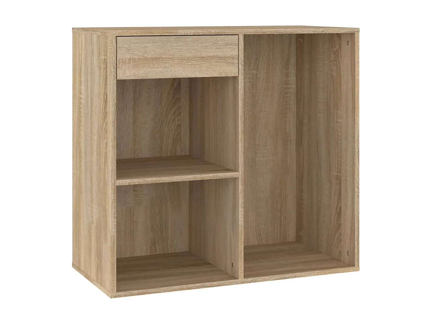 Cosmeticakast 80x40x75 cm bewerkt hout sonoma eikenkleurig