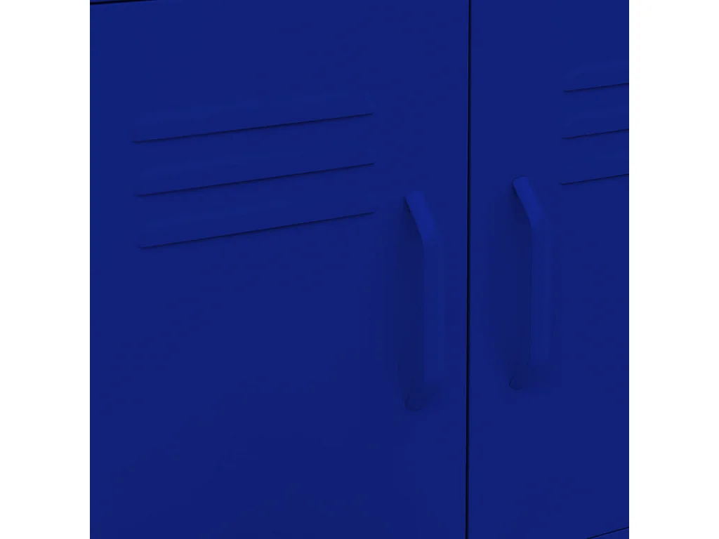 Armadietto Blu Marino 60x35x56 cm in Acciaio