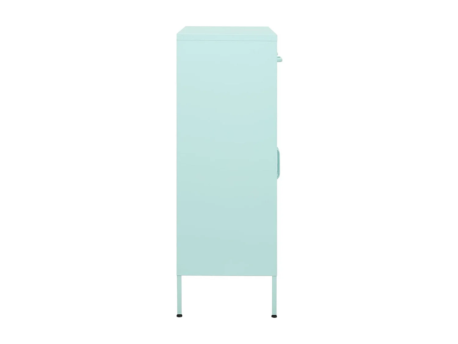 Armoire de rangement Vert menthe 80x35x101,5 cm Acier